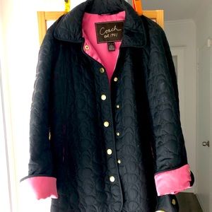 Coach women’s light weight jacket.